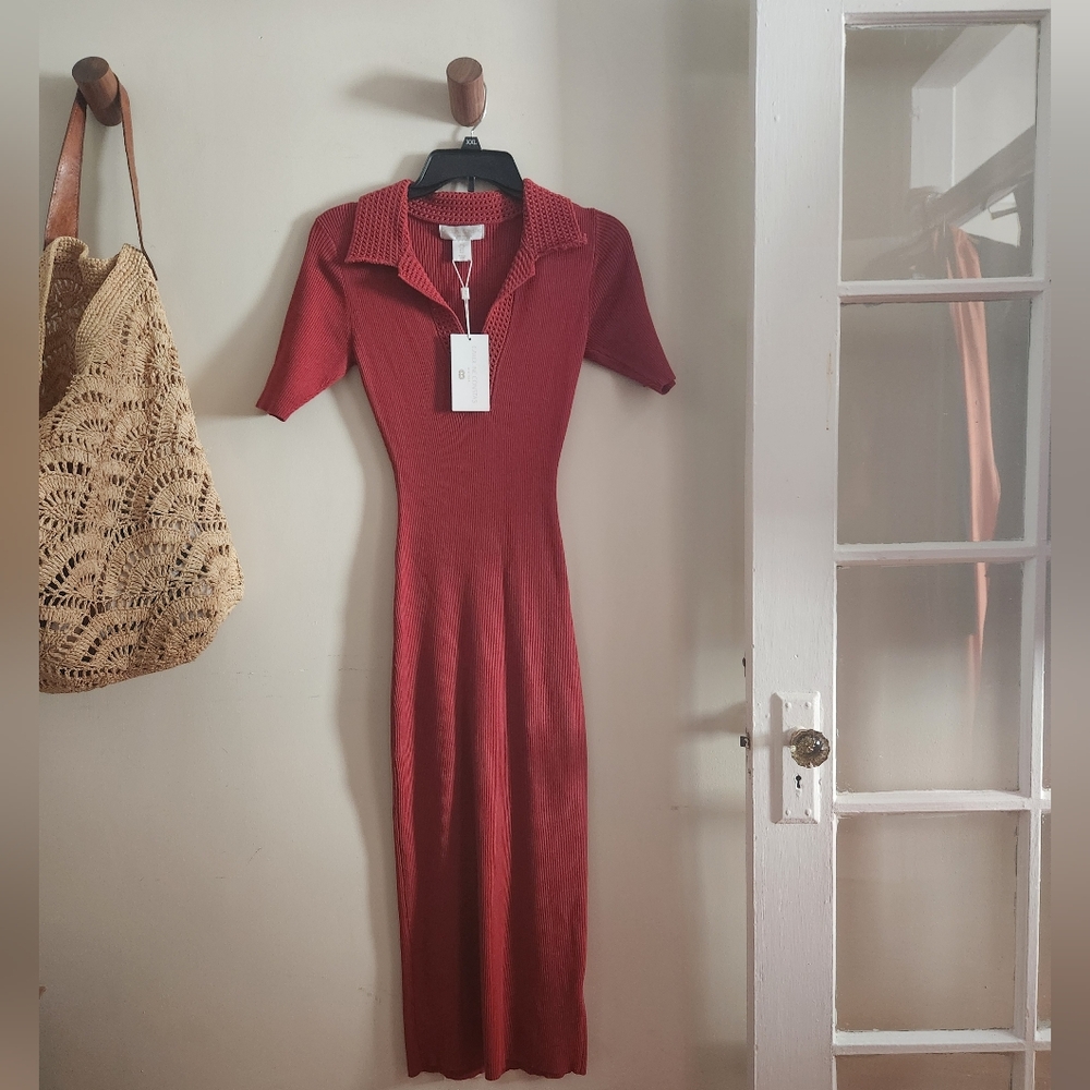 Caroline Constas knit sweater dress